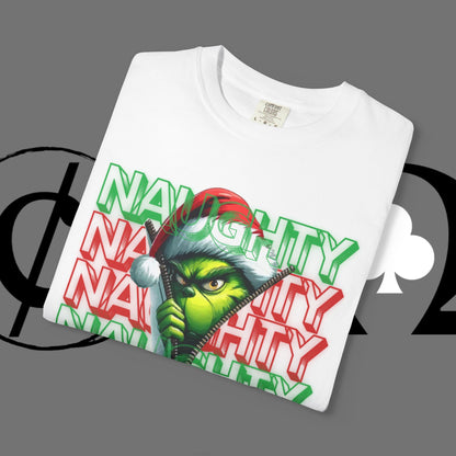 Grinch “Naughty Is the New Nice” Christmas T-Shirt