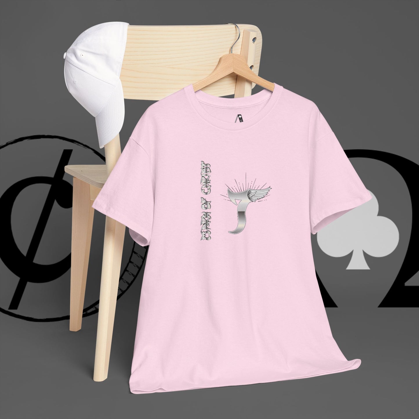 Minimal Whale Tail Tee — Japanese Kanji Nautical Graphic T-Shirt