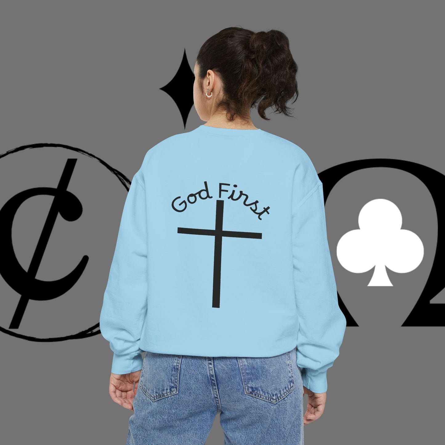 Unisex Garment-Dyed Sweatshirt