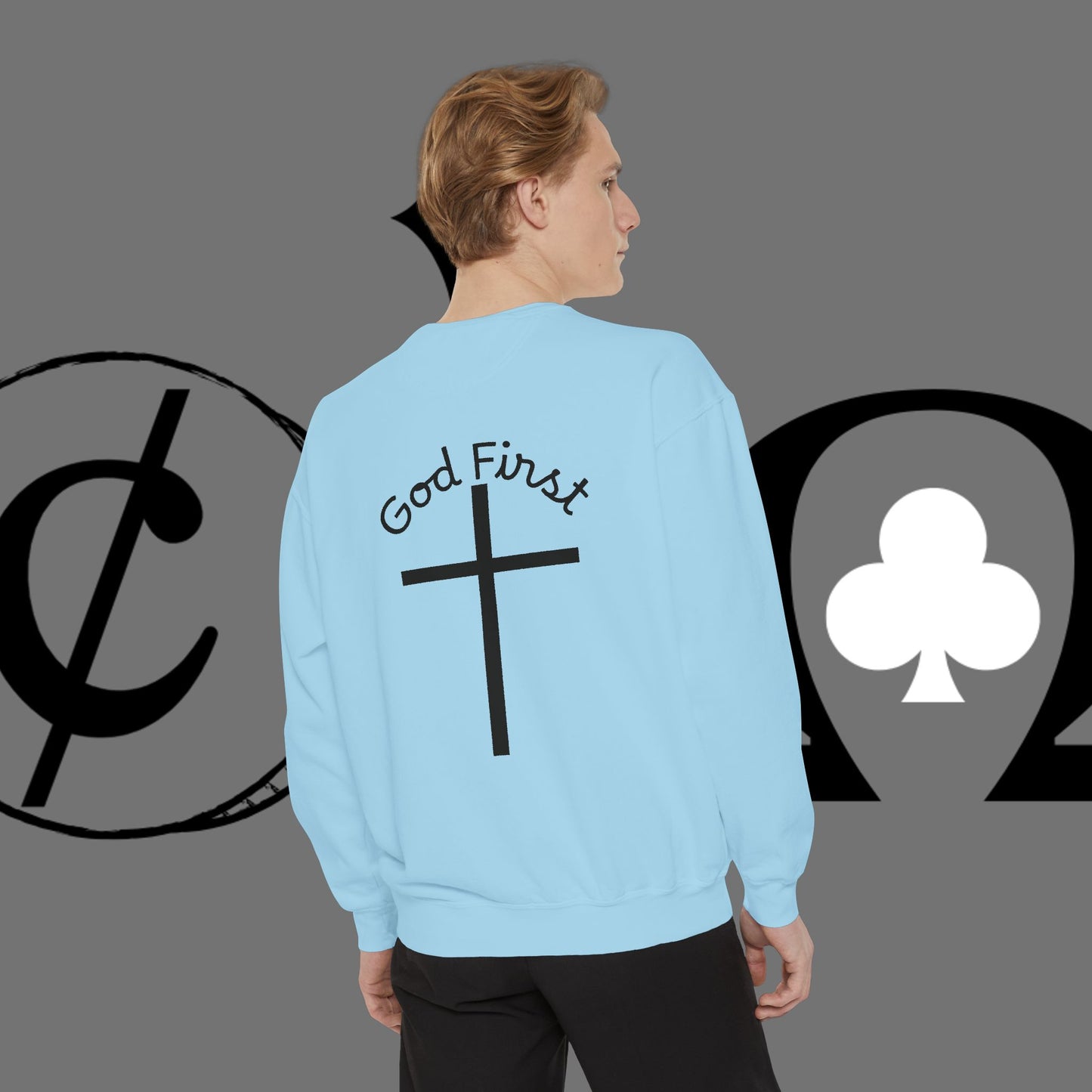 Unisex Garment-Dyed Sweatshirt