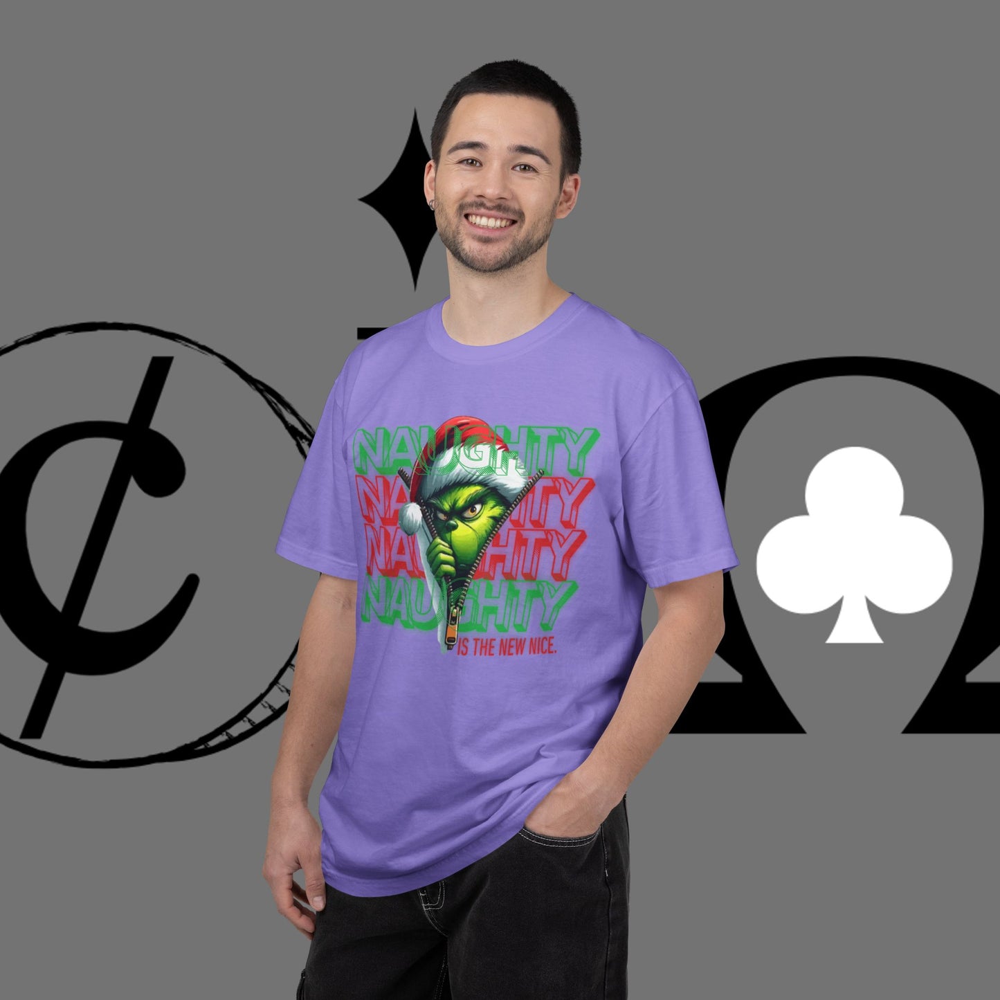 Grinch “Naughty Is the New Nice” Christmas T-Shirt