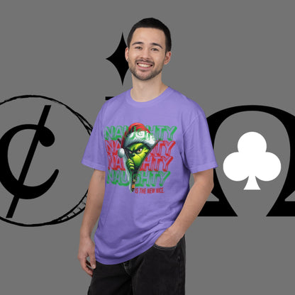 Grinch “Naughty Is the New Nice” Christmas T-Shirt