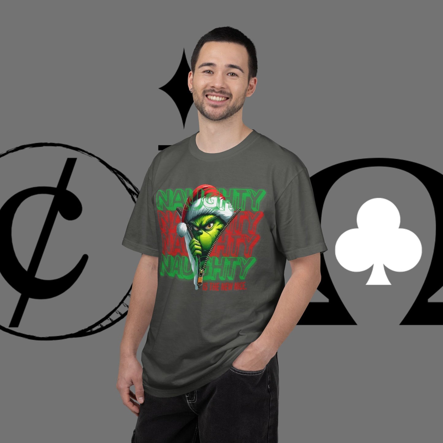 Grinch “Naughty Is the New Nice” Christmas T-Shirt