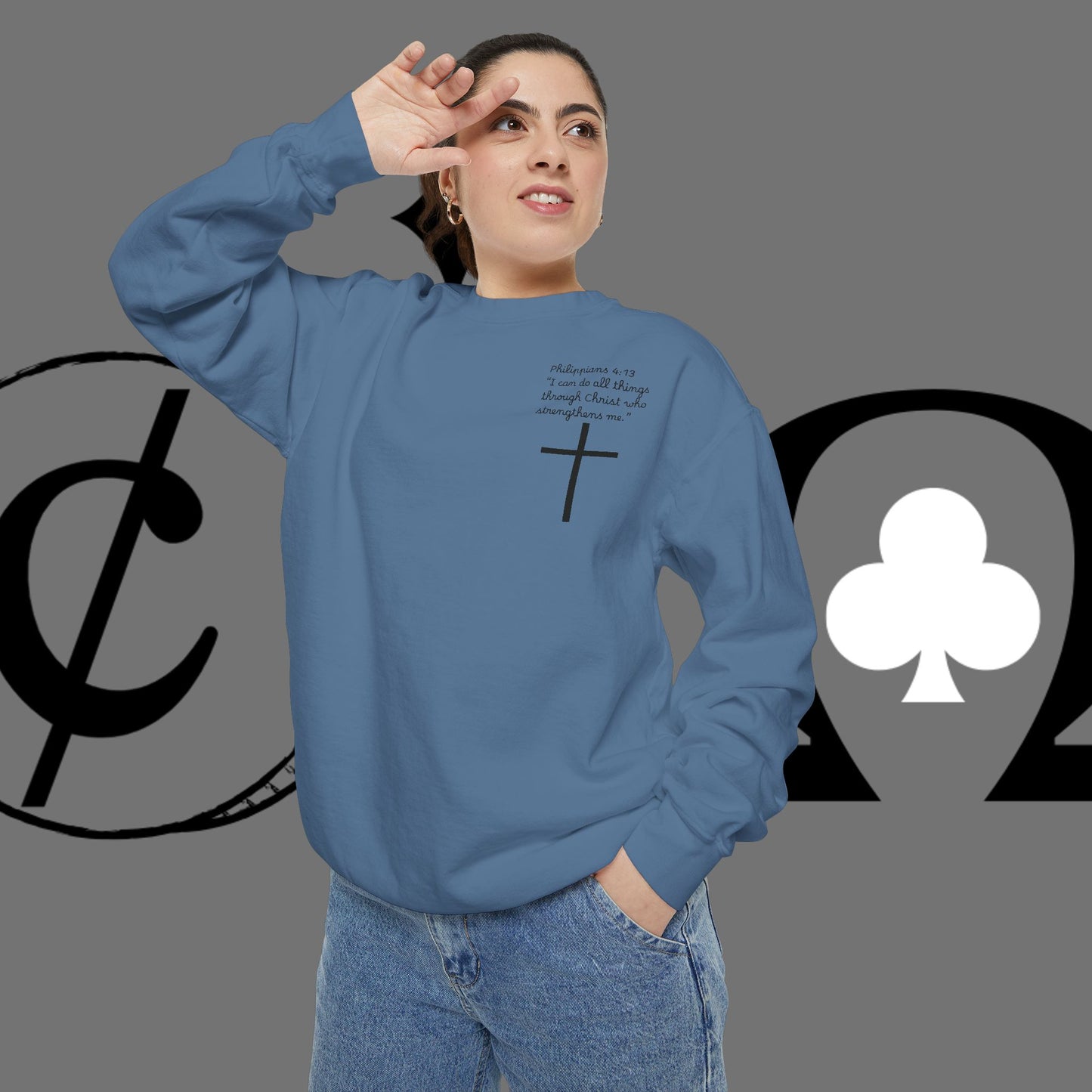 Unisex Garment-Dyed Sweatshirt