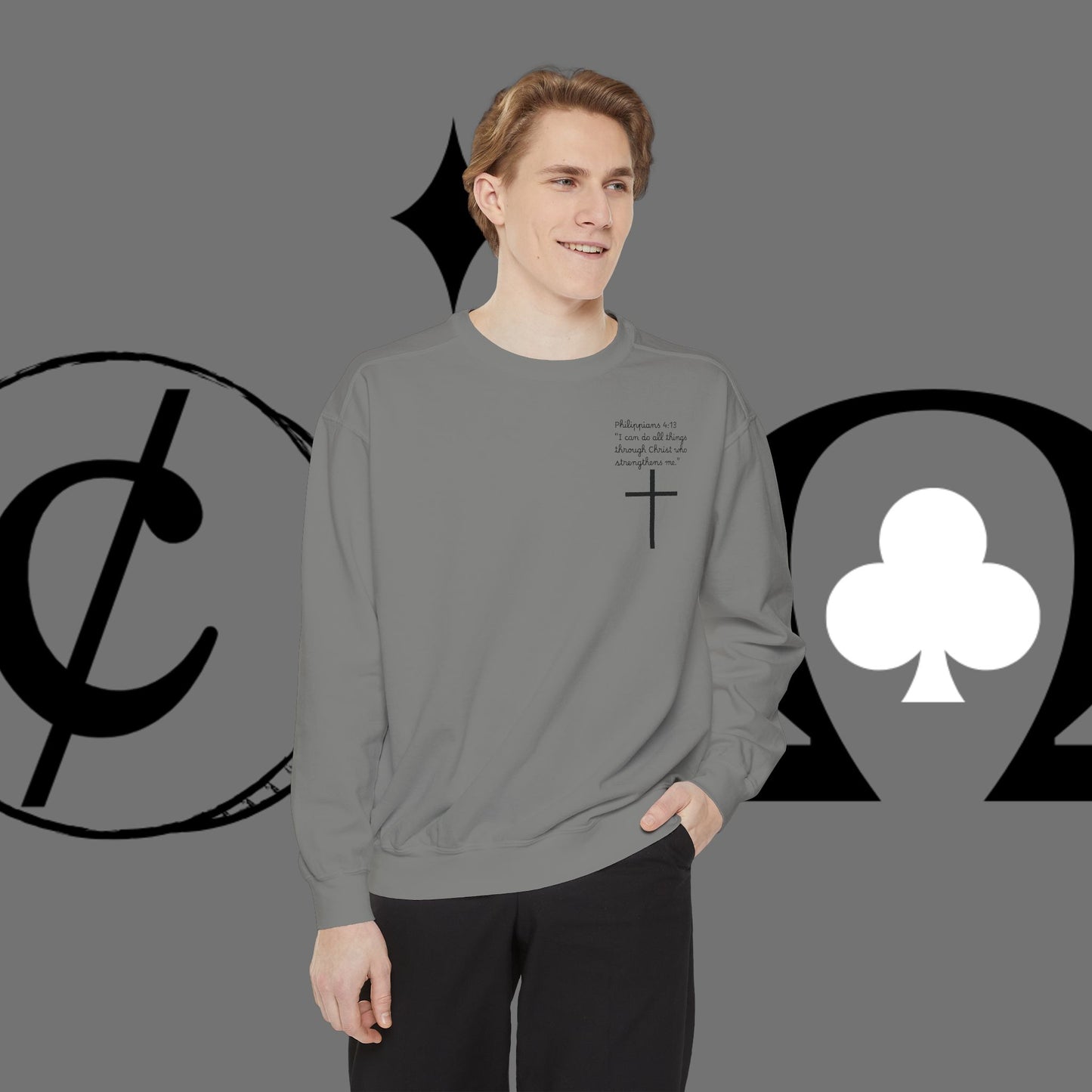 Unisex Garment-Dyed Sweatshirt