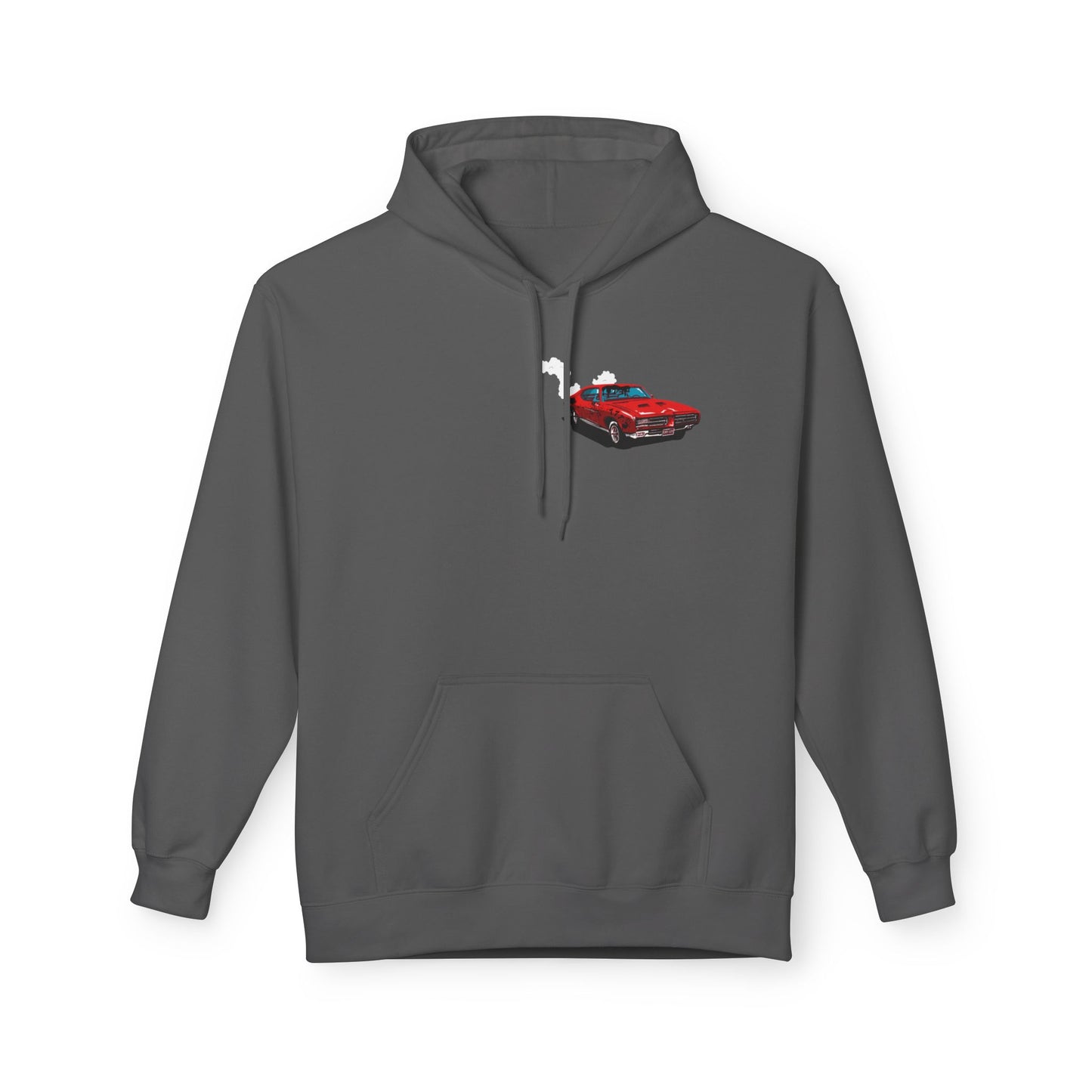 Classic Muscle Car Hoodie — Vintage Camaro Diagram Print