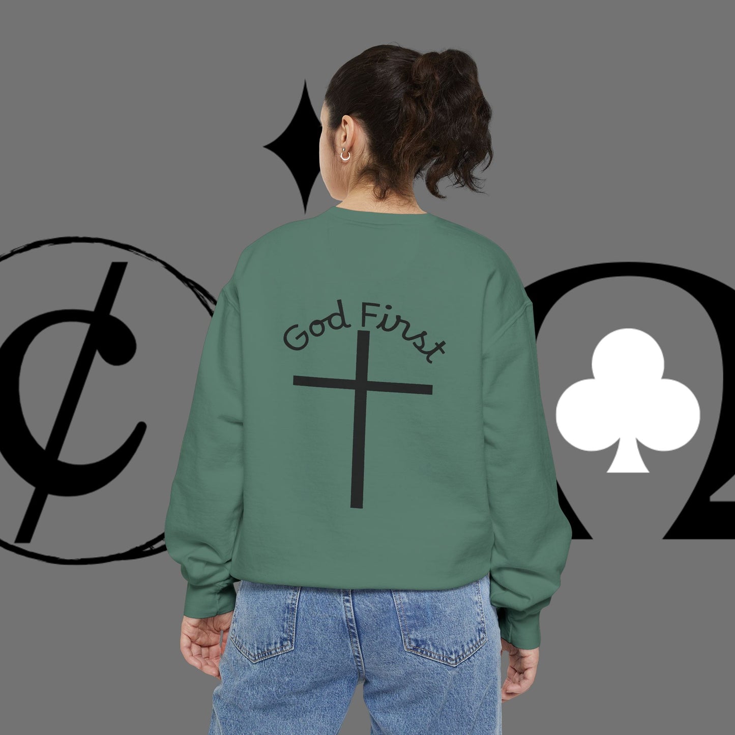 Unisex Garment-Dyed Sweatshirt