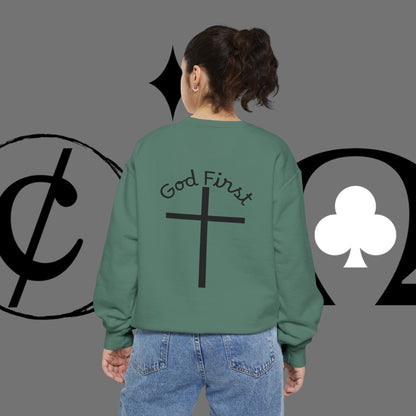 Unisex Garment-Dyed Sweatshirt