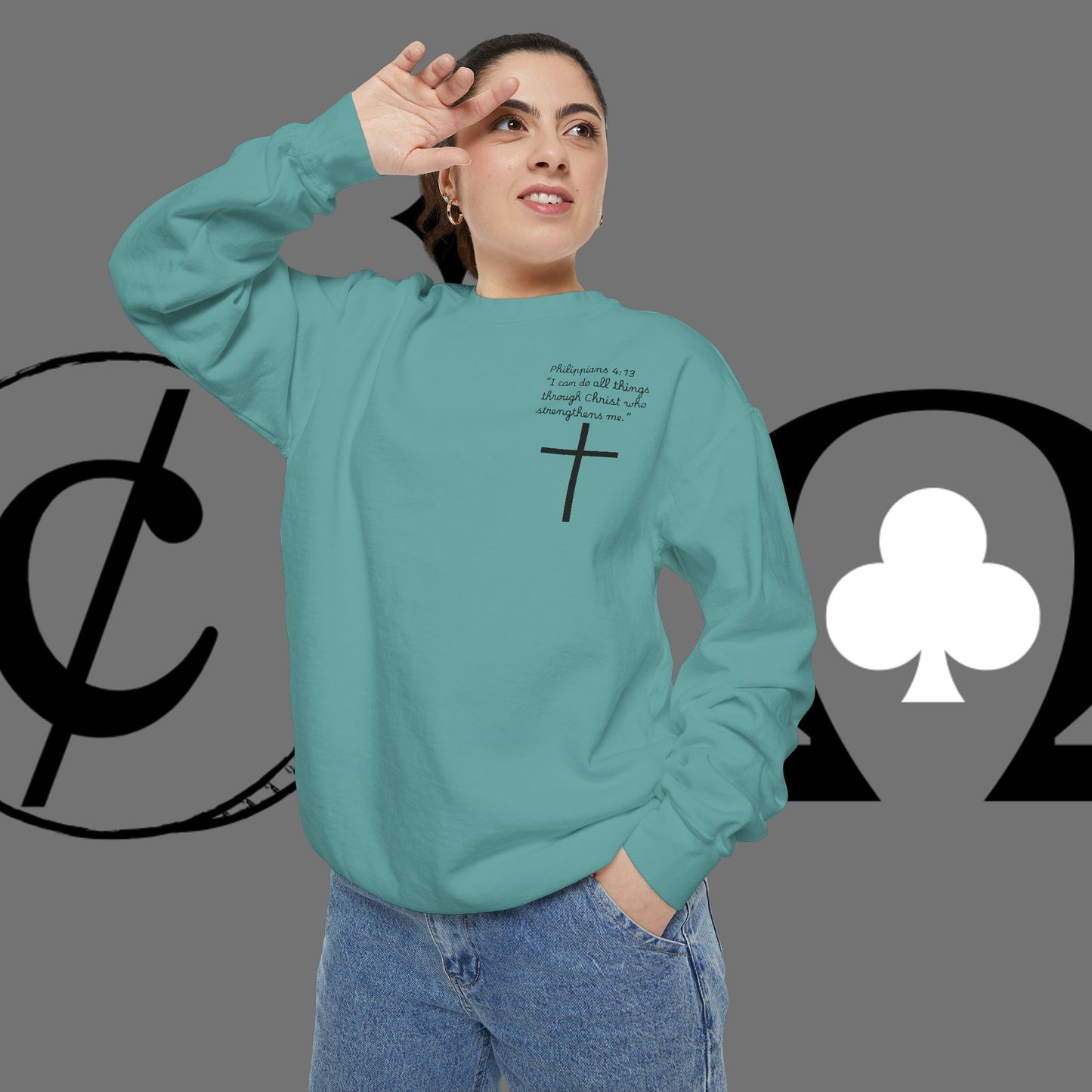 Unisex Garment-Dyed Sweatshirt