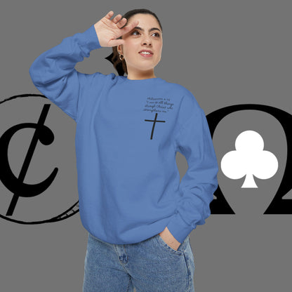 Unisex Garment-Dyed Sweatshirt