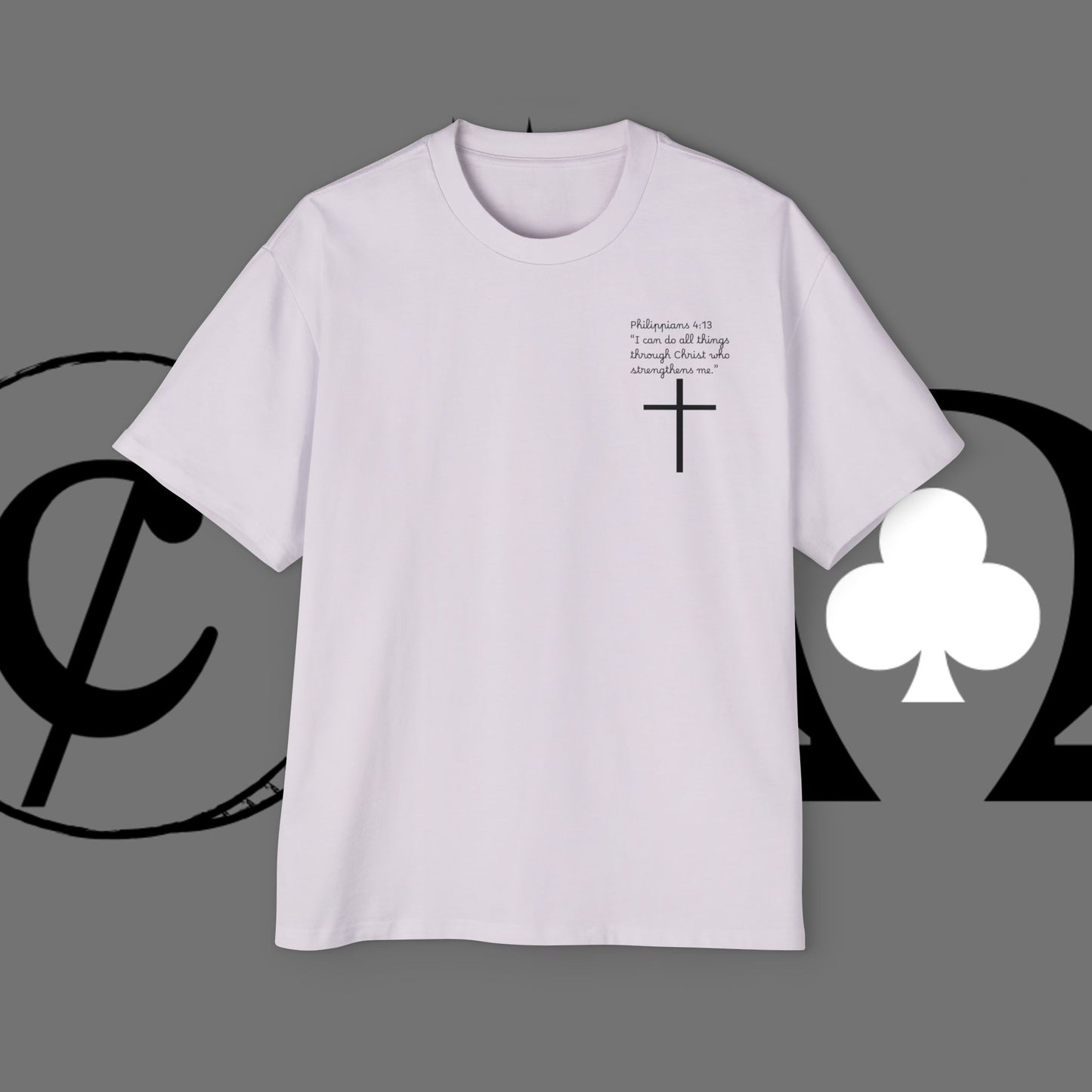 Action Symbol Tee — Minimal Graphic Men's Oversized T-Shirt