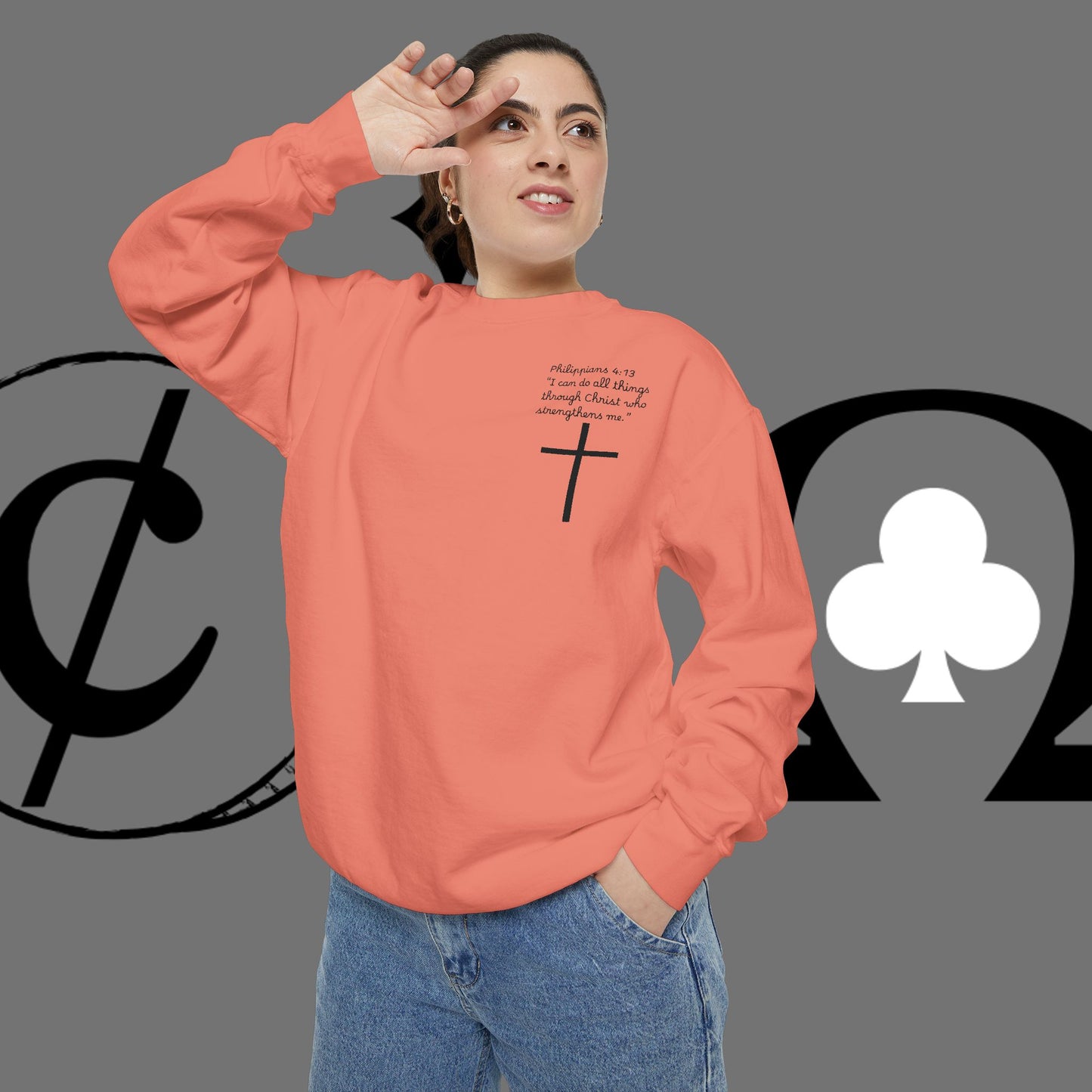 Unisex Garment-Dyed Sweatshirt