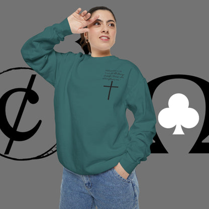 Unisex Garment-Dyed Sweatshirt