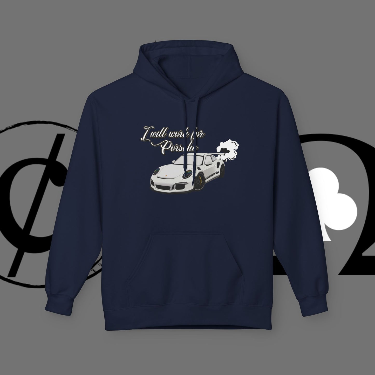 Racing Car Hoodie — "I will win to be Pride the" Graphic Streetwear