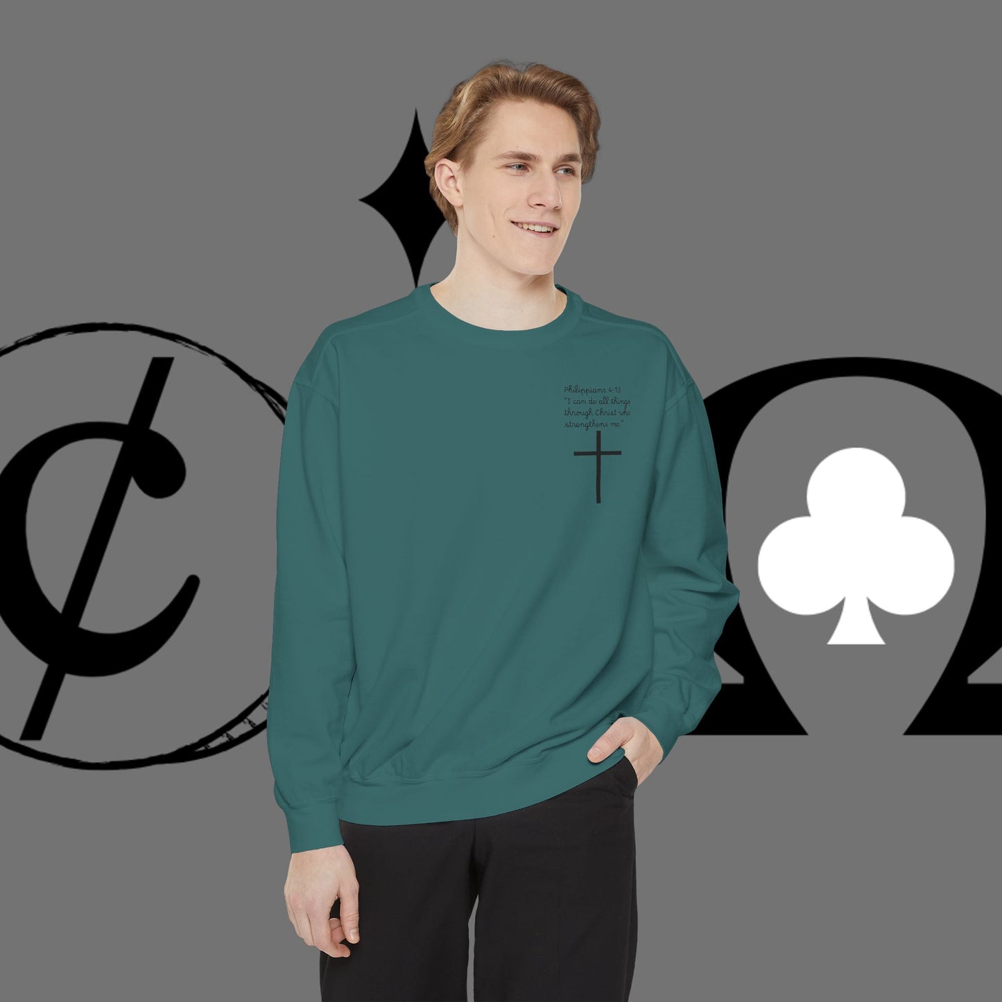 Unisex Garment-Dyed Sweatshirt