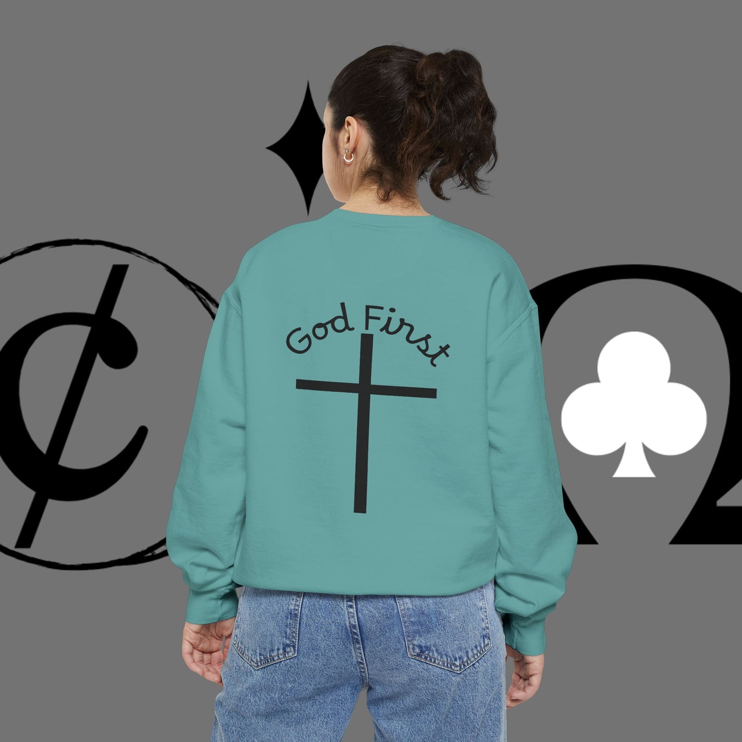 Unisex Garment-Dyed Sweatshirt