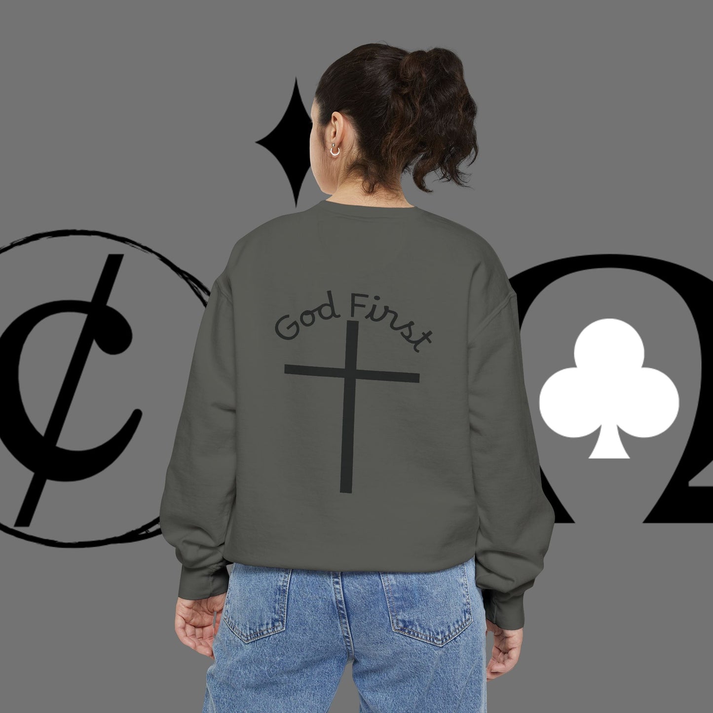 Unisex Garment-Dyed Sweatshirt