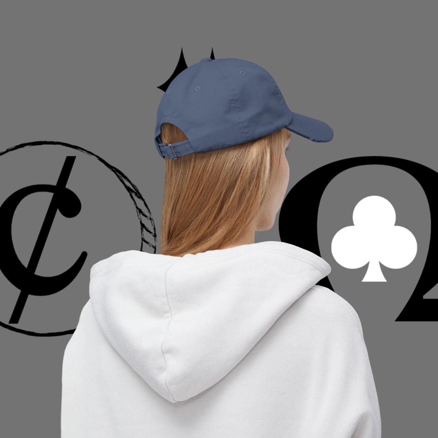 God First Distressed Dad Hat