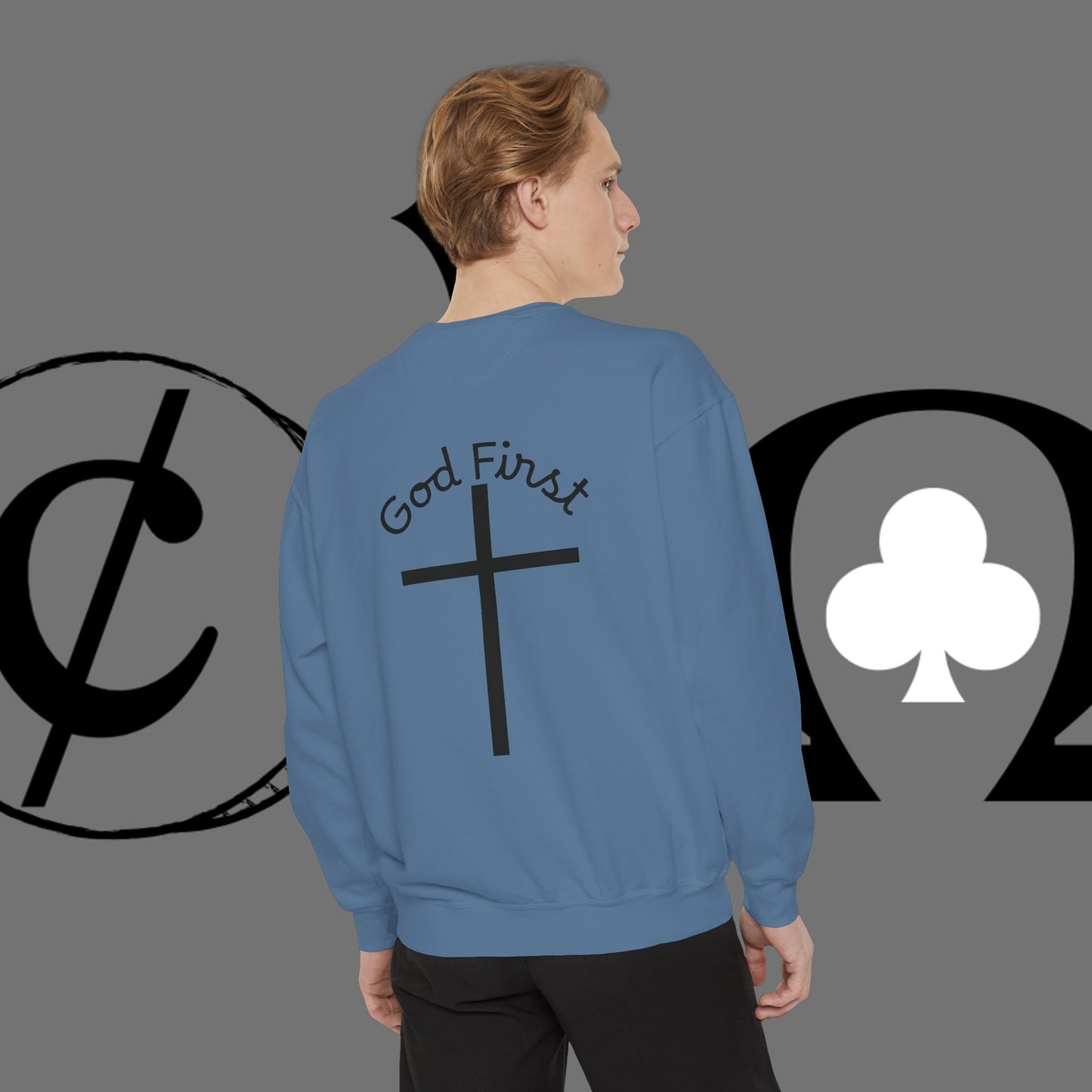 Unisex Garment-Dyed Sweatshirt