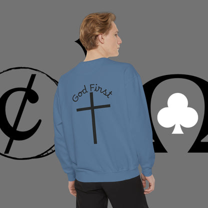 Unisex Garment-Dyed Sweatshirt