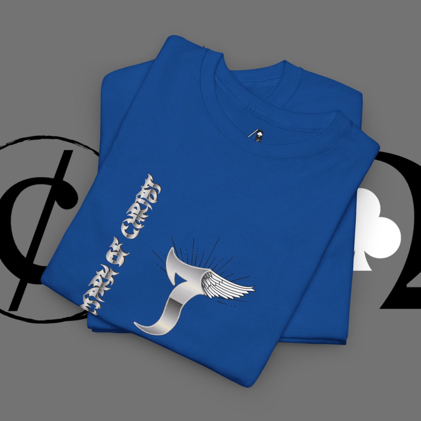 Minimal Whale Tail Tee — Japanese Kanji Nautical Graphic T-Shirt