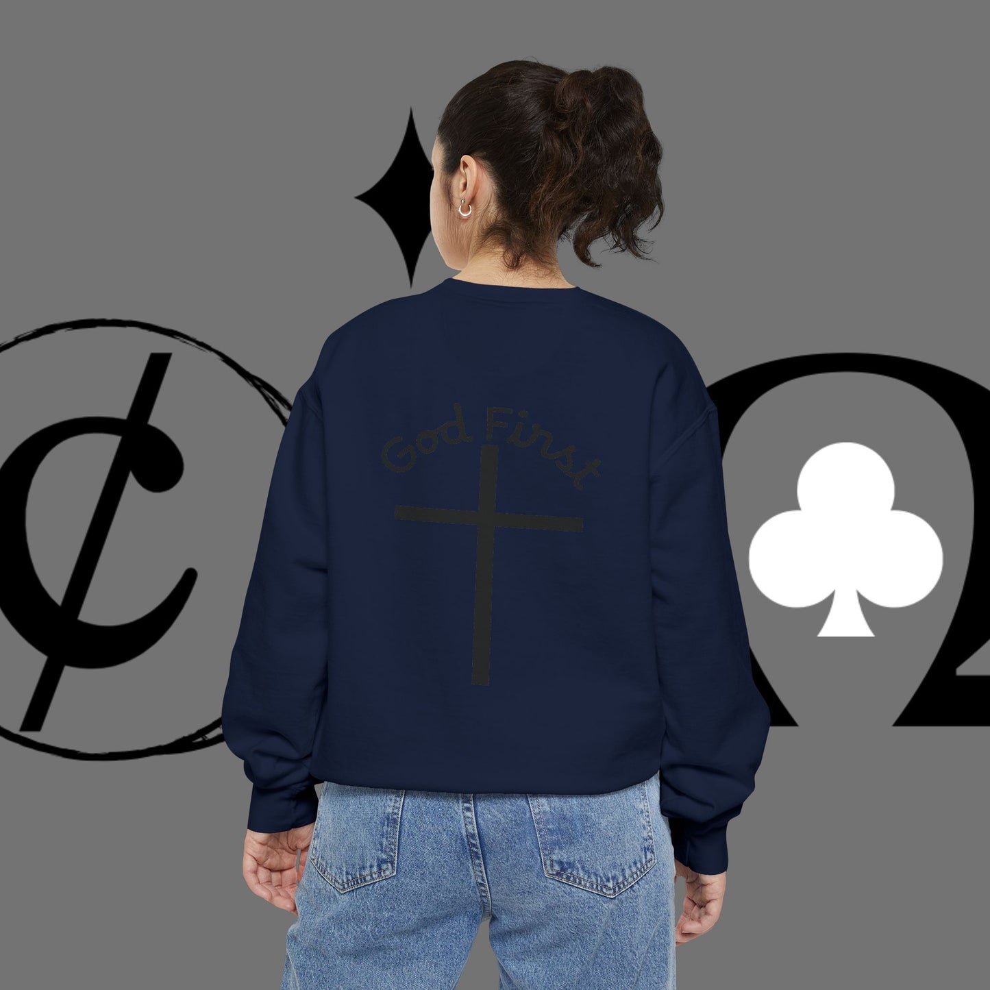 Unisex Garment-Dyed Sweatshirt