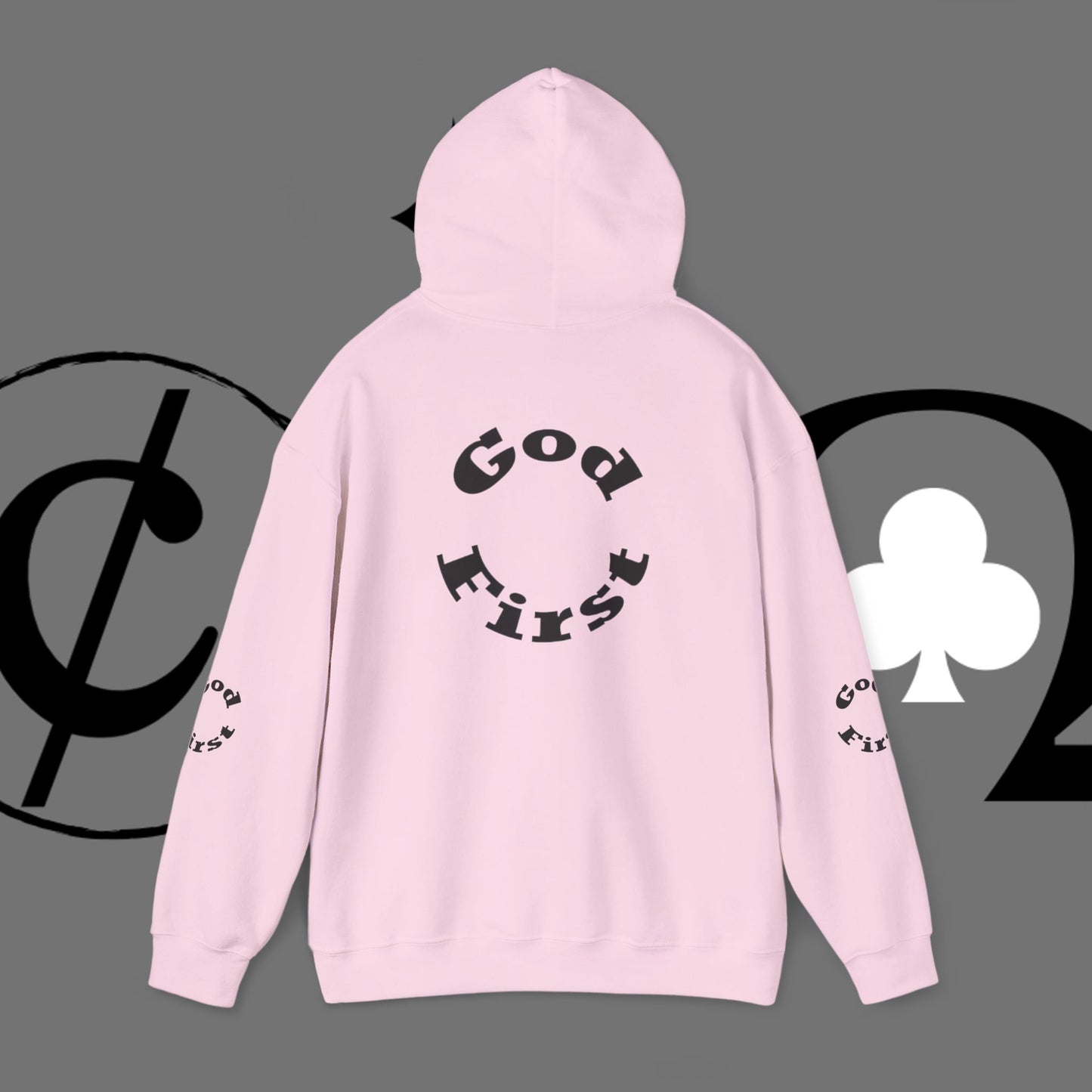 God First Hoodie — Minimal Faith Graphic Pullover