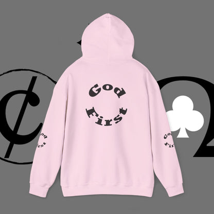 God First Hoodie — Minimal Faith Graphic Pullover