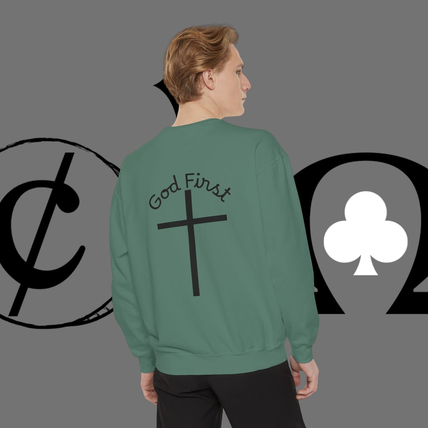 Unisex Garment-Dyed Sweatshirt