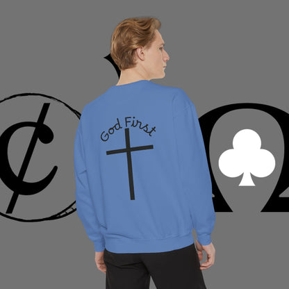 Unisex Garment-Dyed Sweatshirt