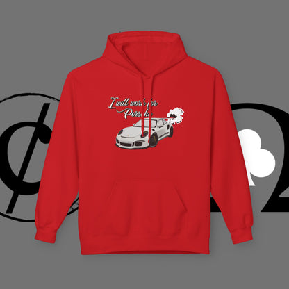 Racing Car Hoodie — "I will win to be Pride the" Graphic Streetwear
