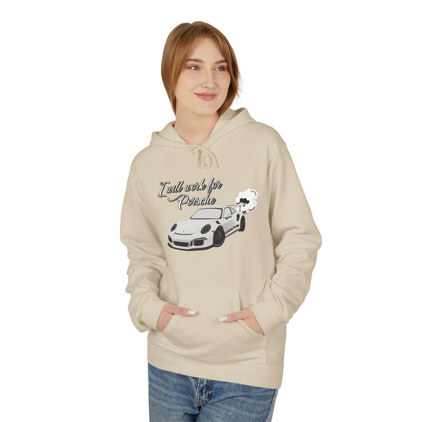 Racing Car Hoodie — "I will win to be Pride the" Graphic Streetwear