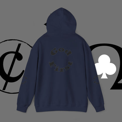 God First Hoodie — Minimal Faith Graphic Pullover