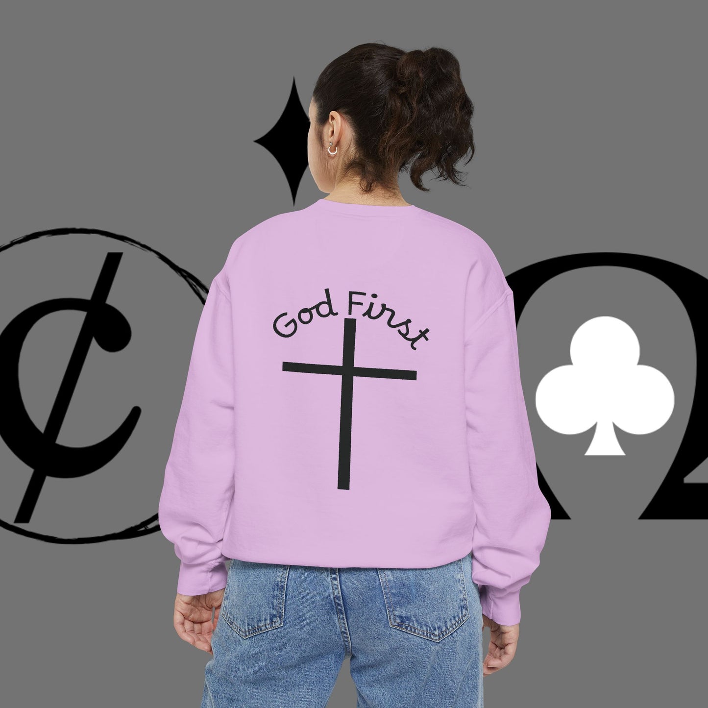 Unisex Garment-Dyed Sweatshirt