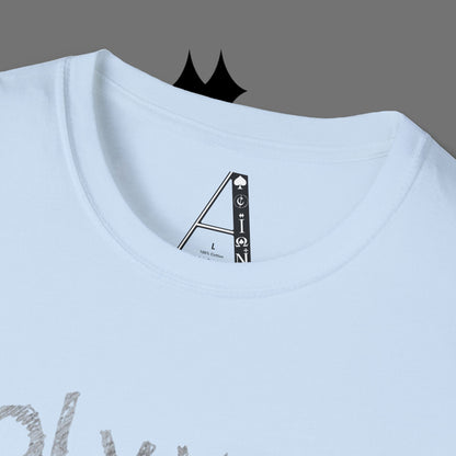 Christian Cross T-Shirt — Grunge Crown of Thorns Design