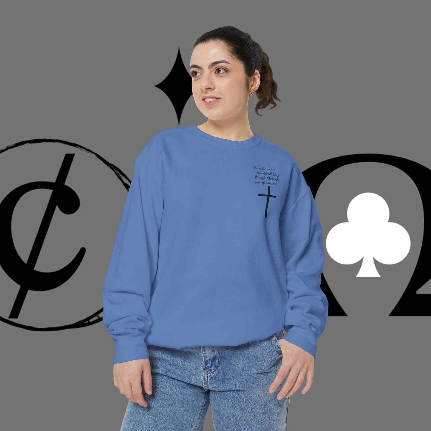 Unisex Garment-Dyed Sweatshirt