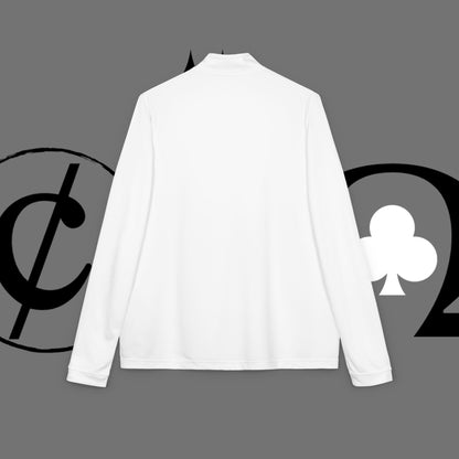 Embroidered 'Good Friend' adidas Quarter-Zip Pullover