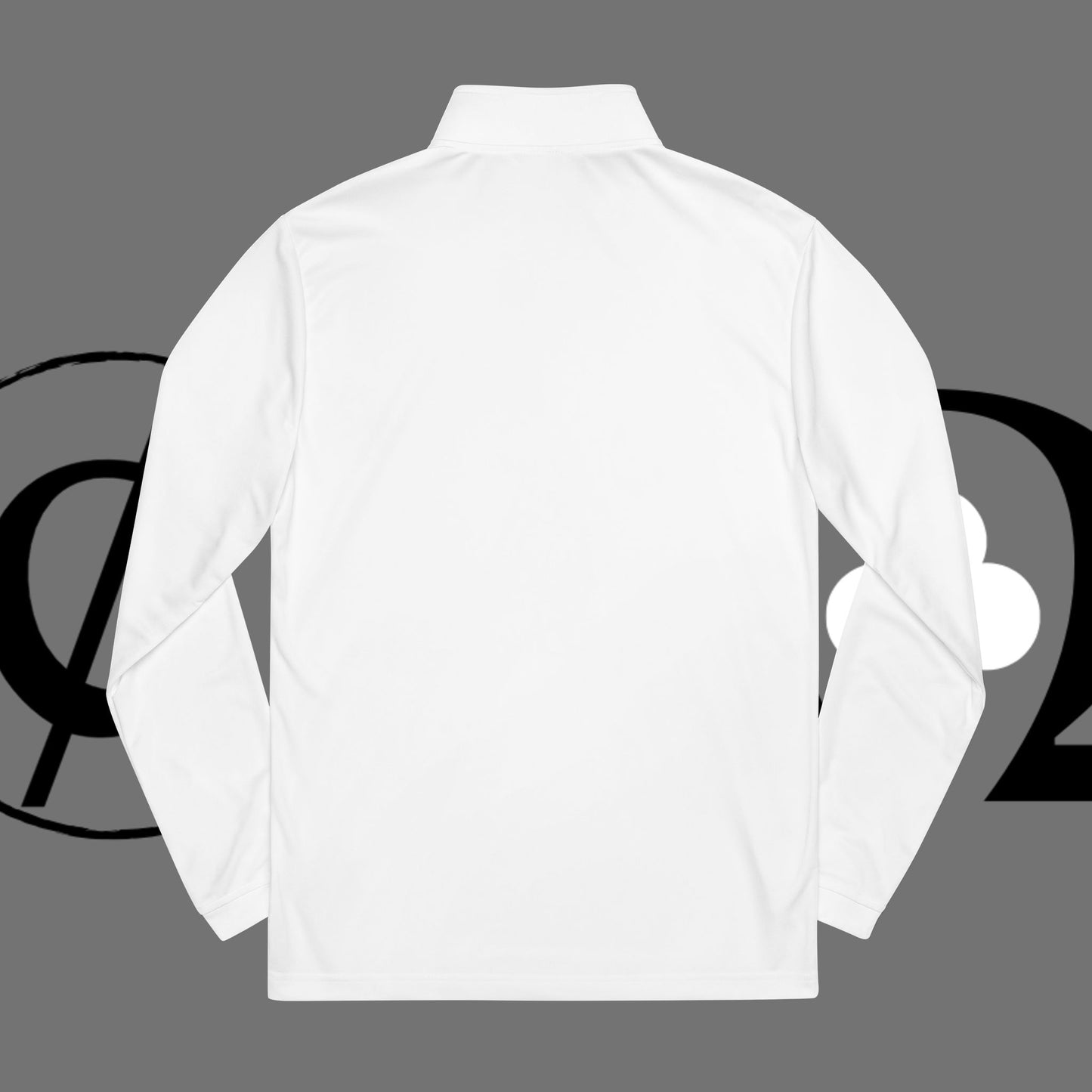 Embroidered 'Good Friend' adidas Quarter-Zip Pullover