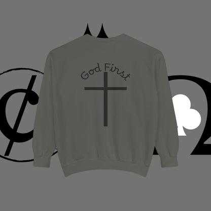 Unisex Garment-Dyed Sweatshirt