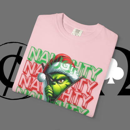 Grinch “Naughty Is the New Nice” Christmas T-Shirt
