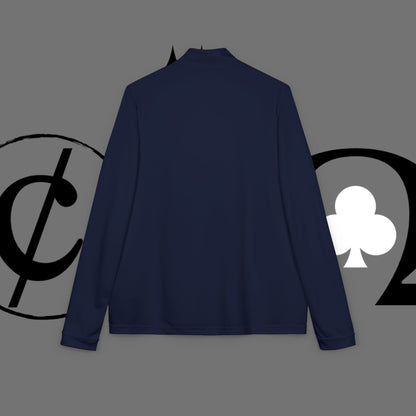 Embroidered 'Good Friend' adidas Quarter-Zip Pullover