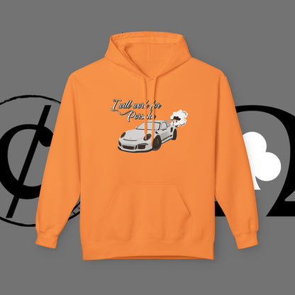 Racing Car Hoodie — "I will win to be Pride the" Graphic Streetwear