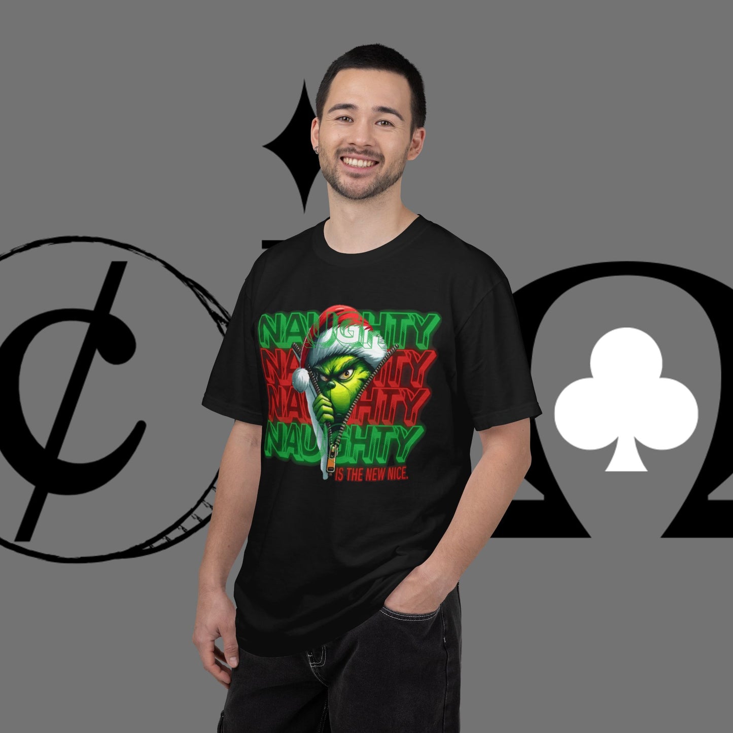 Grinch “Naughty Is the New Nice” Christmas T-Shirt