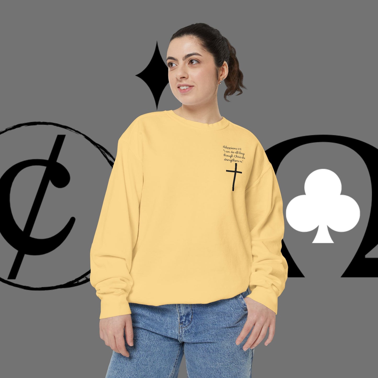 Unisex Garment-Dyed Sweatshirt