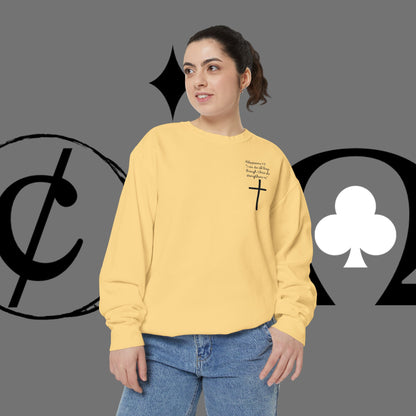 Unisex Garment-Dyed Sweatshirt