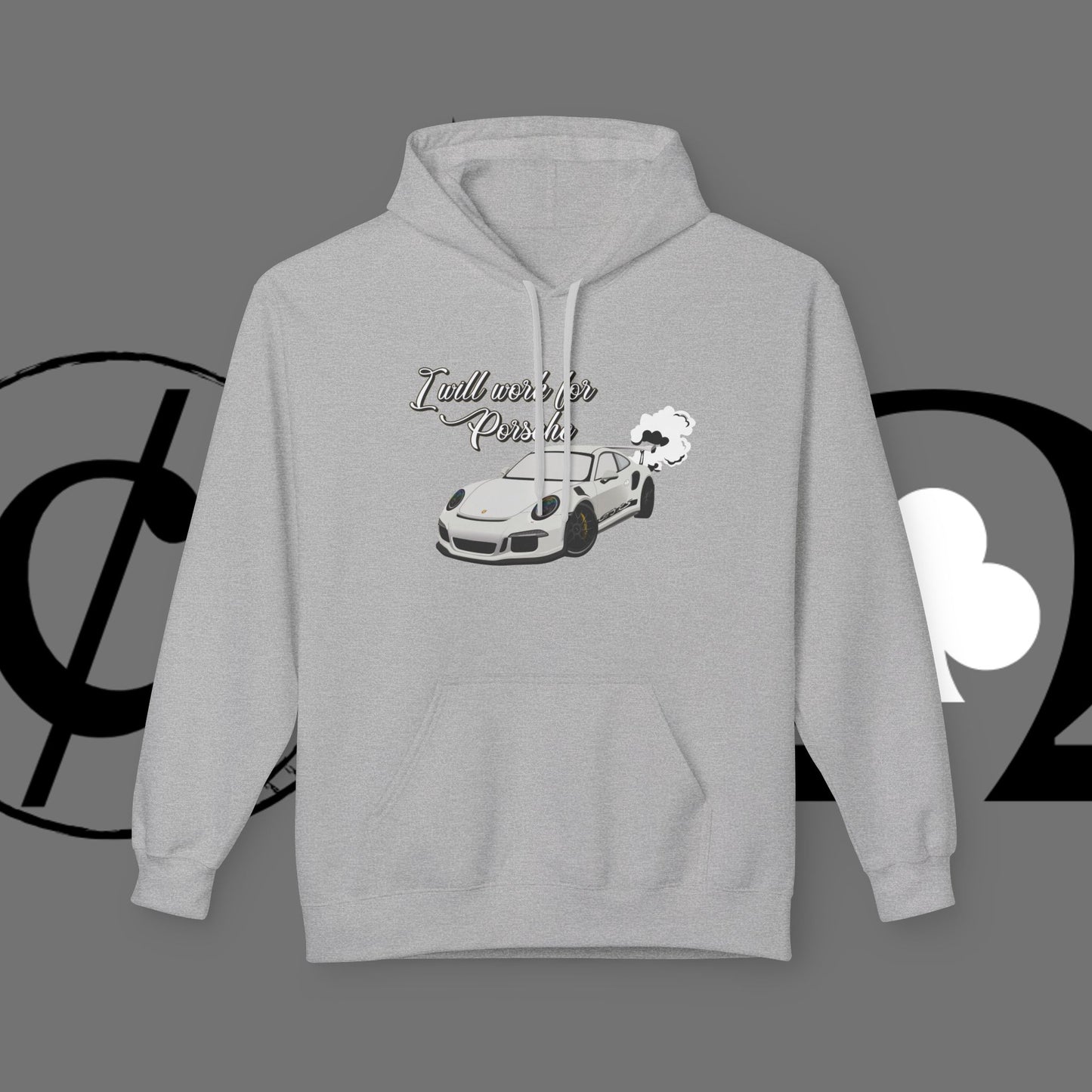 Racing Car Hoodie — "I will win to be Pride the" Graphic Streetwear