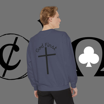 Unisex Garment-Dyed Sweatshirt