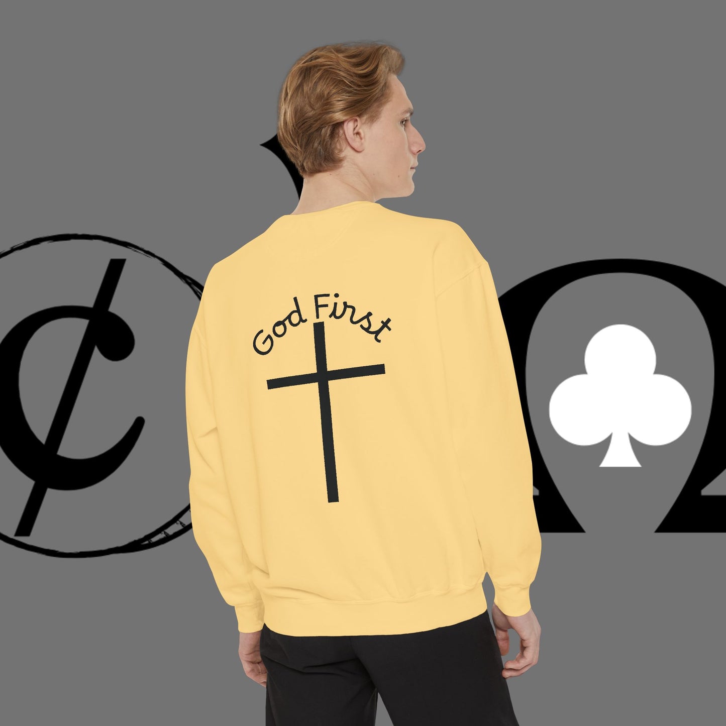 Unisex Garment-Dyed Sweatshirt