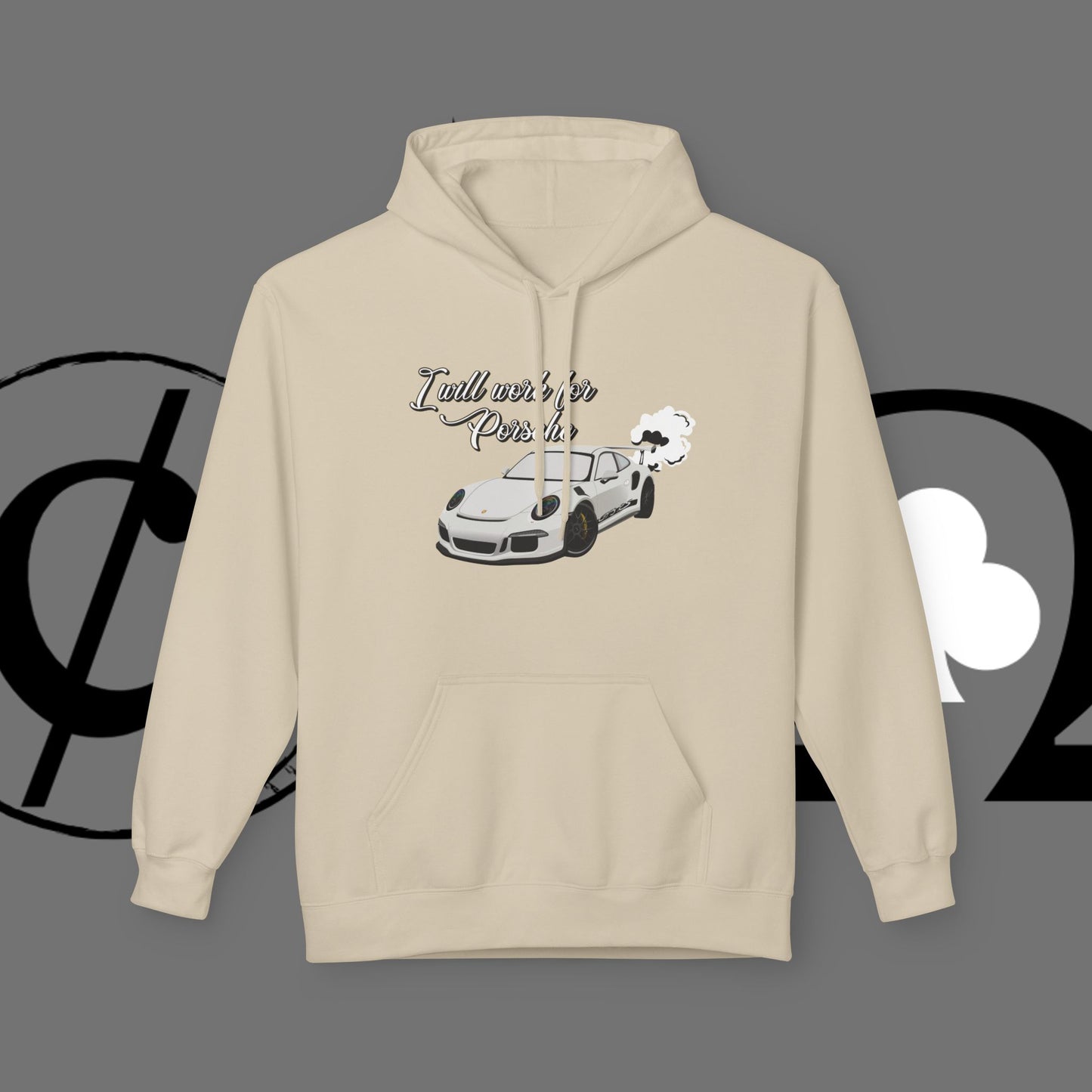Racing Car Hoodie — "I will win to be Pride the" Graphic Streetwear
