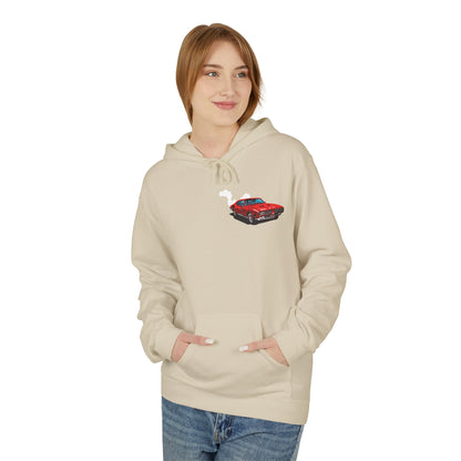 Classic Muscle Car Hoodie — Vintage Camaro Diagram Print